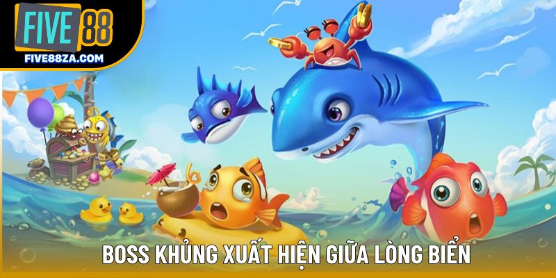 Boss khủng xuất hiện giữa lòng biển Boss khủng xuất hiện giữa lòng biển