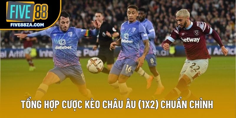 Tổng hợp cược kèo châu Âu (1X2) chuẩn chỉnh 